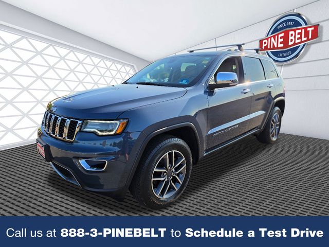 Pacific Blue Clearcoat 2020 Jeep Grand Cherokee SUV / Crossover Four-Wheel Drive 8-Speed Automatic