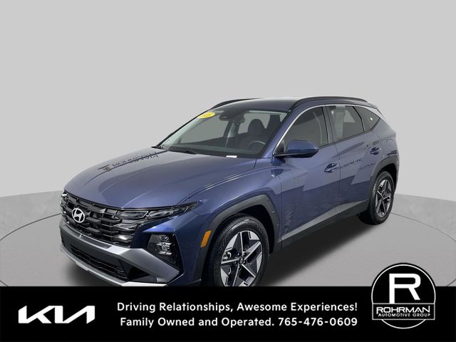 Atlantis Blue 2025 Hyundai Tucson SUV / Crossover Front-Wheel Drive 8-Speed Automatic