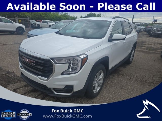 Summit White 2023 GMC Terrain SLE AWD SUV / Crossover All-Wheel Drive 9-Speed Automatic