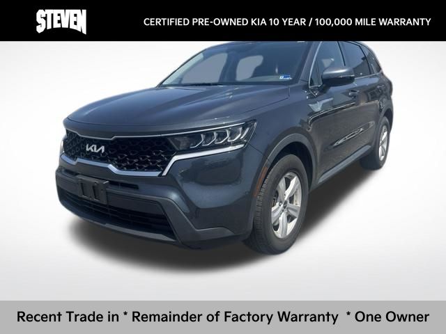 Gravity Gray 2022 Kia Sorento SUV / Crossover Front-Wheel Drive 8-Speed Automatic