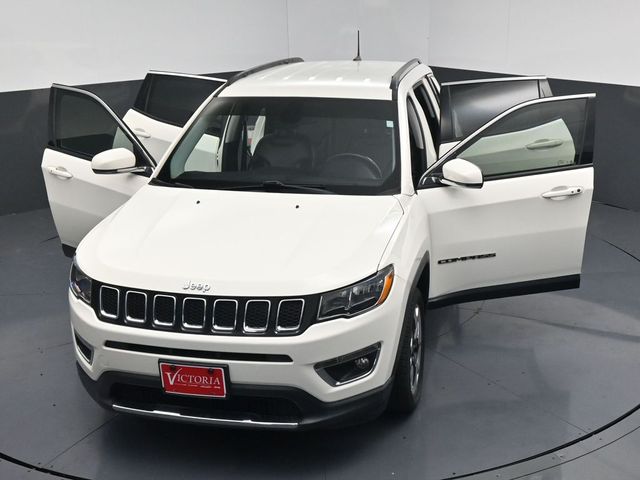 2019 Jeep Compass Limited White at Big Star Chrysler Jeep Dodge Ram 