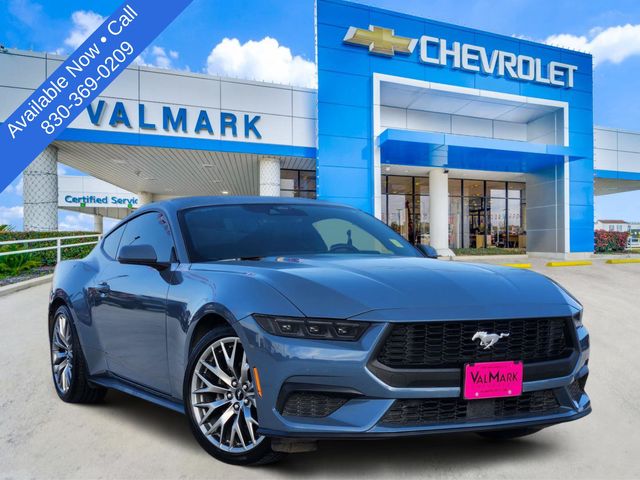 Vapor Blue 2025 Ford Mustang Coupe Rear-Wheel Drive Automatic