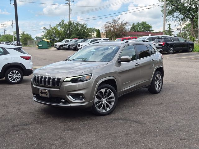 Light Brownstone Pearlcoat 2019 Jeep Cherokee SUV / Crossover Four-Wheel Drive 9-Speed Automatic