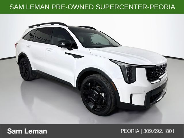 Glacial White Pearl 2024 Kia Sorento SUV / Crossover All-Wheel Drive 8-Speed Dual Clutch