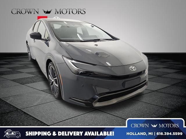 Guardian Gray 2024 Toyota Prius Hatchback All-Wheel Drive Continuously Variable Transmission