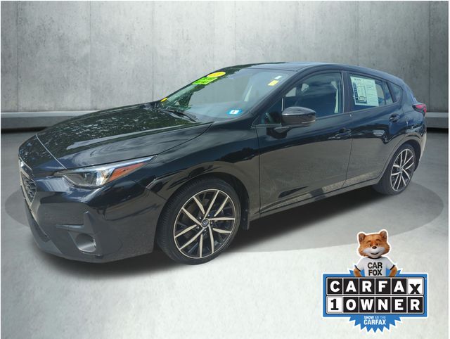 Crystal Black Silica 2024 Subaru Impreza Wagon All-Wheel Drive Continuously Variable Transmission
