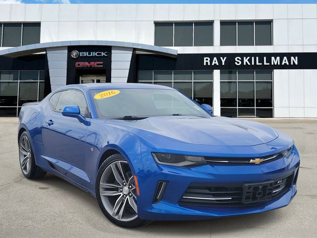 Hyper Blue Metallic 2016 Chevrolet Camaro 1LT Coupe RWD Coupe Rear-Wheel Drive 8-Speed Automatic