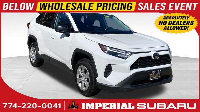 Ice Cap 2024 Toyota RAV4 LE AWD SUV / Crossover All-Wheel Drive 8-Speed Automatic