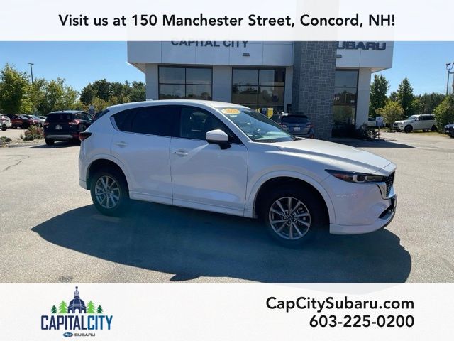 Rhodium White Metallic 2025 Mazda CX-5 SUV / Crossover All-Wheel Drive 6-Speed Automatic