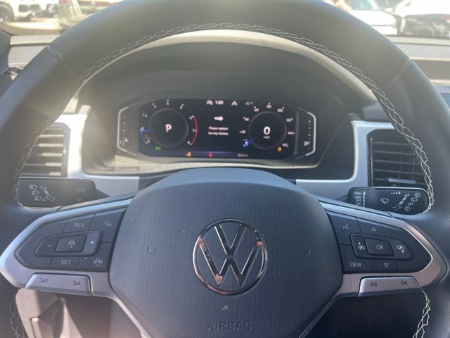 2023 Volkswagen Atlas Cross Sport 3.6L V6 SE w/Technology Silver at Sutliff Volkswagen