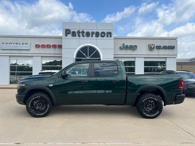 Serrano Green Metallic 2026 RAM 1500 Pickup Truck Four-Wheel Drive 8-Speed Automatic