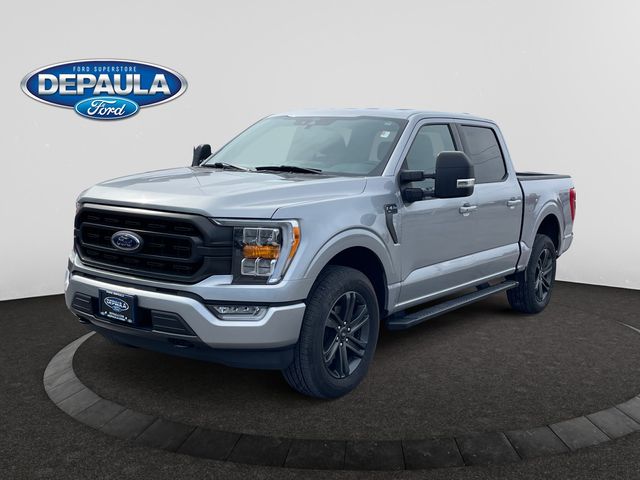Silver Metallic 2021 Ford F-150 XLT SuperCrew 4WD Pickup Truck Four-Wheel Drive Automatic