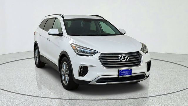 Monaco White 2018 Hyundai Santa Fe SUV / Crossover Front-Wheel Drive 6-Speed Automatic