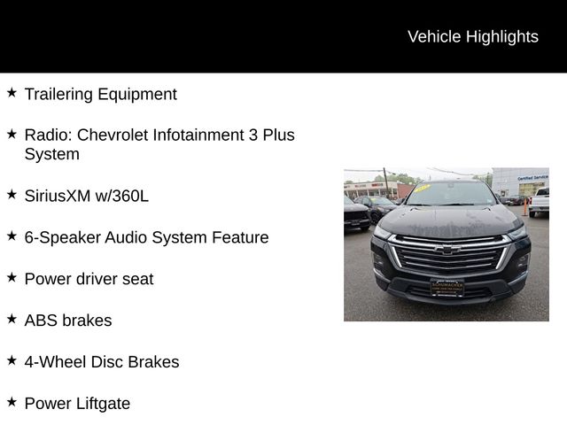 2023 Chevrolet Traverse LT photo