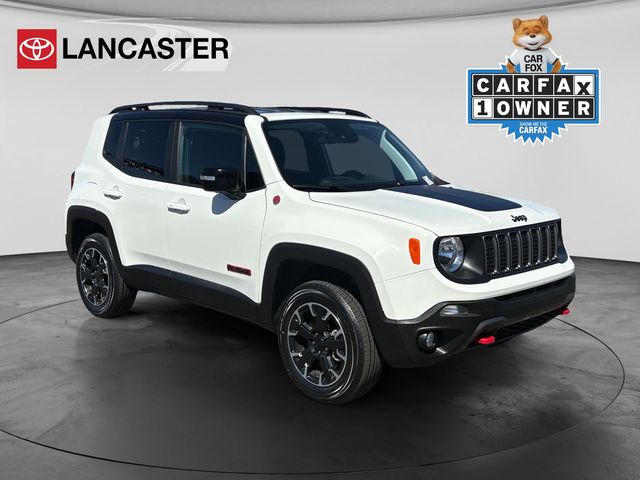 Alpine White Clearcoat 2023 Jeep Renegade SUV / Crossover Four-Wheel Drive 9-Speed Automatic