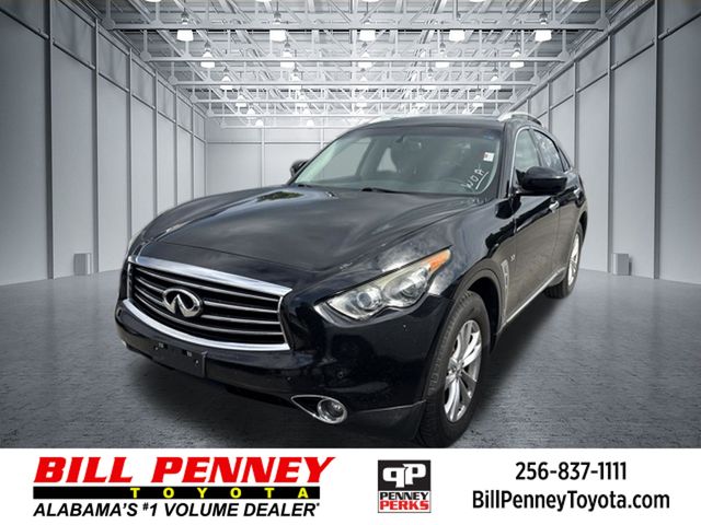 Black Obsidian 2016 INFINITI QX70 SUV / Crossover Rear-Wheel Drive 7-Speed Automatic