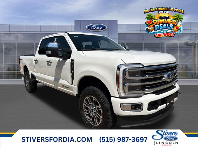 Star White Metallic Tri-Coat 2026 Ford F-350 Super Duty Pickup Truck Four-Wheel Drive Automatic
