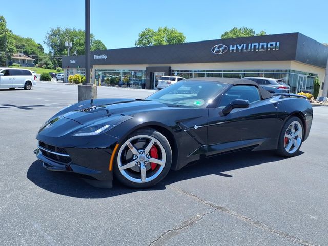 Black 2014 Chevrolet Corvette Convertible Rear-Wheel Drive 6-Speed Automatic