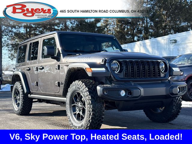 Gray (Granite Crystal Metallic Clearcoat) 2026 Jeep Wrangler SUV / Crossover Four-Wheel Drive 8-Speed Automatic