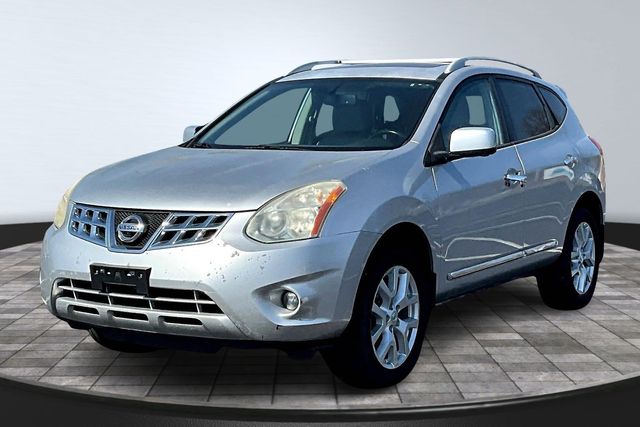 Brilliant Silver Metallic 2013 Nissan Rogue SV with SL AWD SUV / Crossover All-Wheel Drive Continuously Variable Transmission