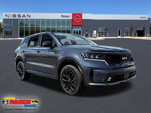 Gravity Gray 2023 Kia Sorento SUV / Crossover All-Wheel Drive 8-Speed Dual Clutch