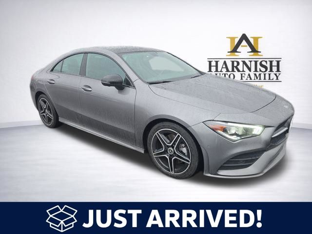 Mountain Gray Metallic 2021 Mercedes-Benz CLA 250 4MATIC Coupe All-Wheel Drive 7-Speed Automatic