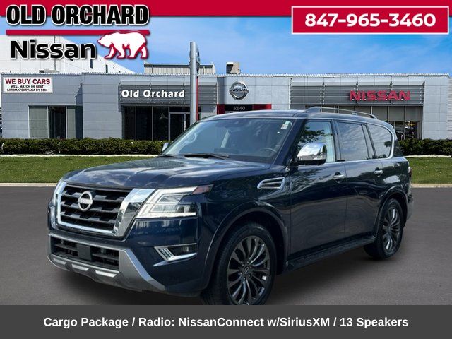 Hermosa Blue Pearl 2024 Nissan Armada SUV / Crossover Four-Wheel Drive 7-Speed Automatic