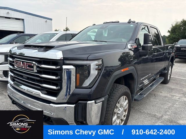 Titanium Rush Metallic 2024 GMC Sierra 2500HD Pickup Truck Four-Wheel Drive Automatic