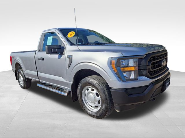 Silver Metallic 2023 Ford F-150 XL Regular Cab LB 4WD Pickup Truck Four-Wheel Drive Automatic
