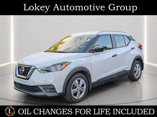 White (Fresh Powder) 2019 Nissan Kicks SUV / Crossover Front-Wheel Drive Continuously Variable Transmission