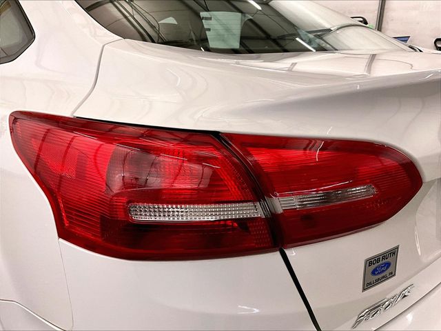 2018 Ford Focus S White at Phil Fitts Ford