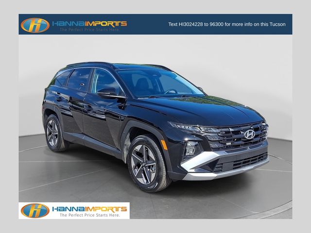 Ash Black 2025 Hyundai Tucson Hybrid SUV / Crossover All-Wheel Drive 6-Speed Automatic