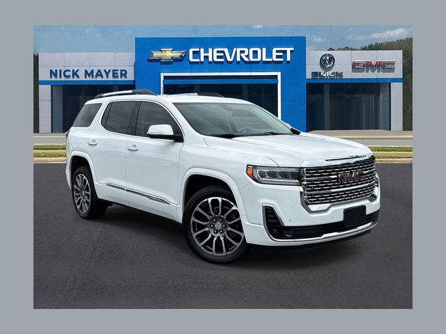 Summit White 2023 GMC Acadia SUV / Crossover Four-Wheel Drive 9-Speed Automatic