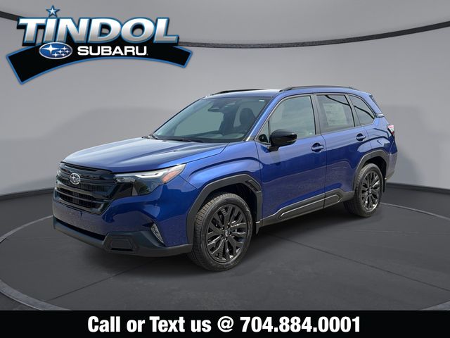 Sapphire Blue Pearl 2026 Subaru Forester Sport Crossover AWD SUV / Crossover All-Wheel Drive Continuously Variable Transmission