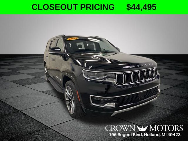Diamond Black 2023 Jeep Wagoneer SUV / Crossover Four-Wheel Drive 8-Speed Automatic