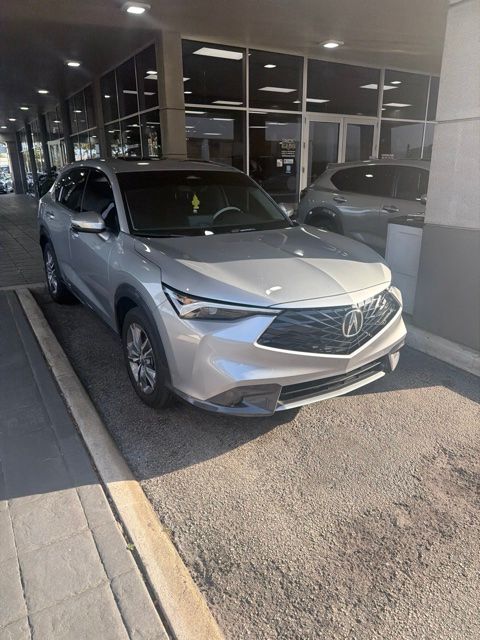 Solar Silver Metallic 2026 Acura ADX SUV / Crossover Front-Wheel Drive Continuously Variable Transmission