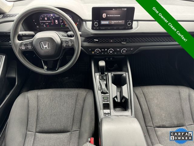 2024 Honda Accord EX White at DeMontrond Auto Country