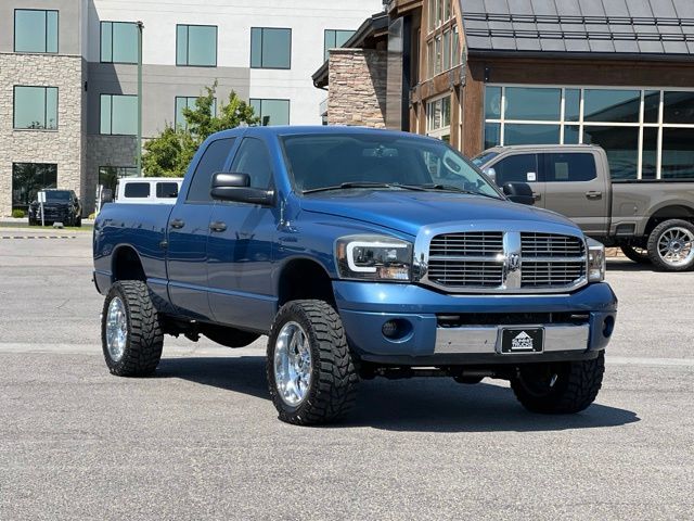 Atlantic Blue Pearl 2006 Dodge RAM 3500 Pickup Truck Four-Wheel Drive 6-Speed Manual