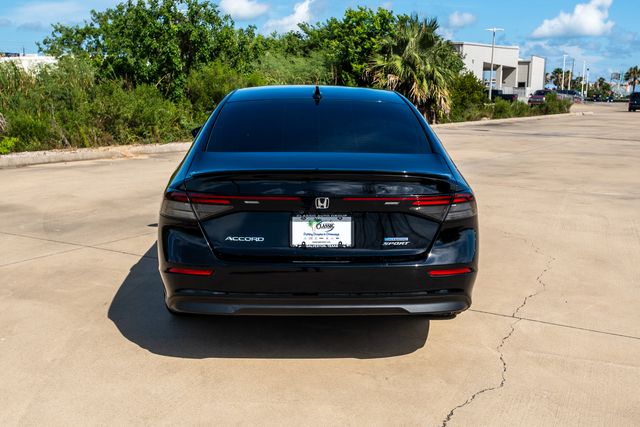 2025 Honda Accord Hybrid Sport Black at Don McGill Toyota