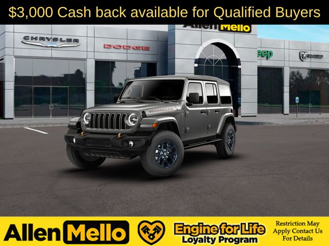 Gray (Granite Crystal Metallic Clearcoat) 2026 Jeep Wrangler SUV / Crossover 8-Speed Automatic