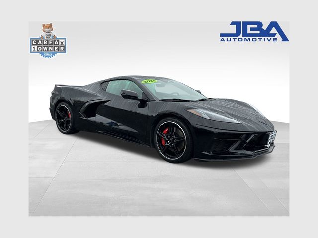 Black 2024 Chevrolet Corvette Stingray 2LT Coupe RWD Coupe Rear-Wheel Drive 8-Speed Dual Clutch