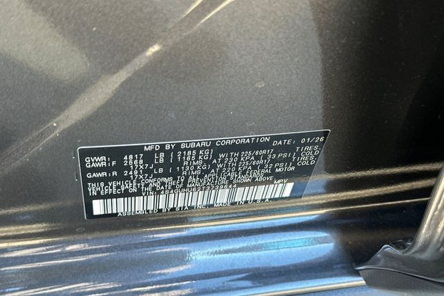 New 2026 Gray Subaru Wilderness image 22