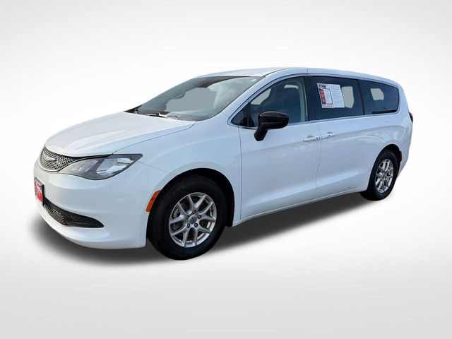 Bright White Clearcoat 2024 Chrysler Voyager Minivan Front-Wheel Drive 9-Speed Automatic