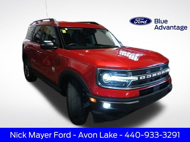 Rapid Red Metallic Tinted Clearcoat 2021 Ford Bronco Sport Big Bend AWD SUV / Crossover All-Wheel Drive 8-Speed Automatic