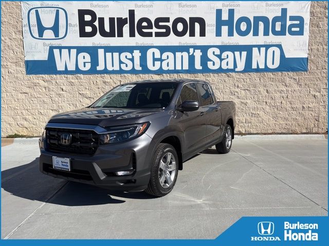 Gray (Modern Steel Metallic) 2026 Honda Ridgeline RTL AWD Pickup Truck All-Wheel Drive 9-Speed Automatic