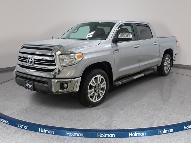 Silver Sky Metallic 2016 Toyota Tundra 1794 CrewMax 5.7L 4WD Pickup Truck Four-Wheel Drive 6-Speed Automatic Overdrive