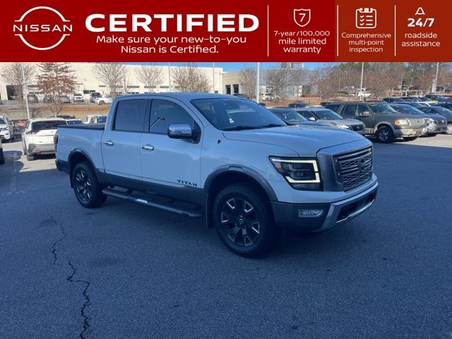 2021 Nissan Titan Platinum Reserve Crew Cab 4WD