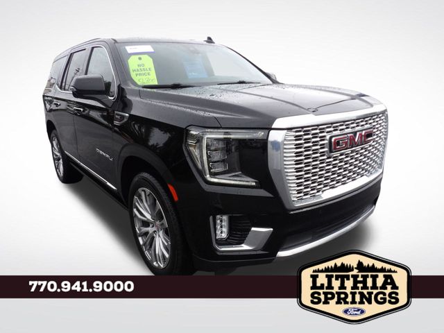 Onyx Black 2022 GMC Yukon Denali 4WD SUV / Crossover Four-Wheel Drive