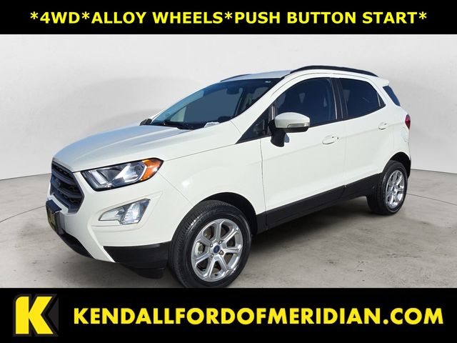 Diamond White 2021 Ford EcoSport SE AWD SUV / Crossover All-Wheel Drive 6-Speed Automatic
