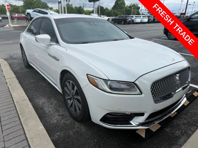 White 2020 Lincoln Continental Sedan Front-Wheel Drive 6-Speed Automatic